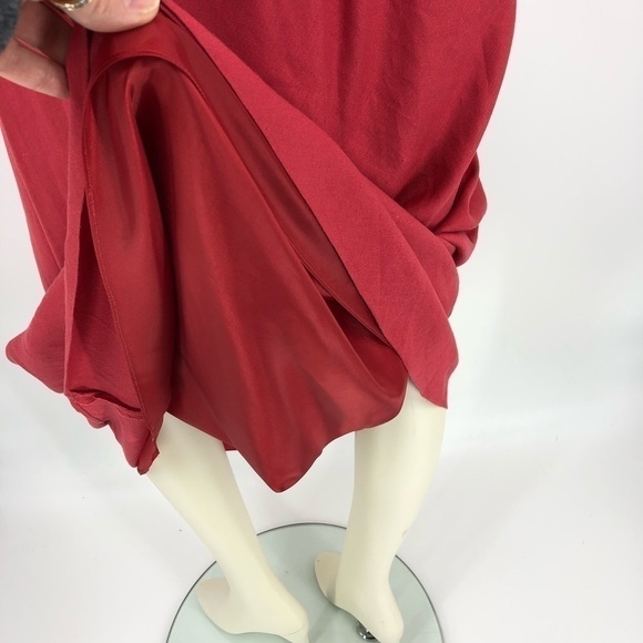 Adrianna Papell Women's 16 Pink Lined Skirt Set - Picture 9 of 11